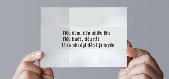 Nam giới đang giữ kín khi cơ thể đi tiểu nhiều,bí tiểu do phì đại tuyến tiền liệt